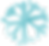 Abstract Blue Snowflake