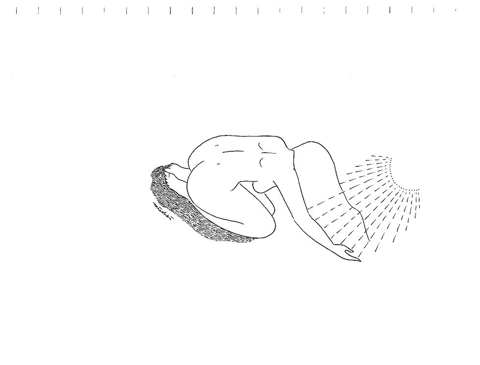 Original Illustration "Surrender"