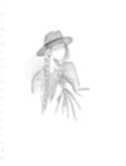 Original Illustration "Braiding"