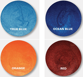 couleur pigmentation epoxy métallique