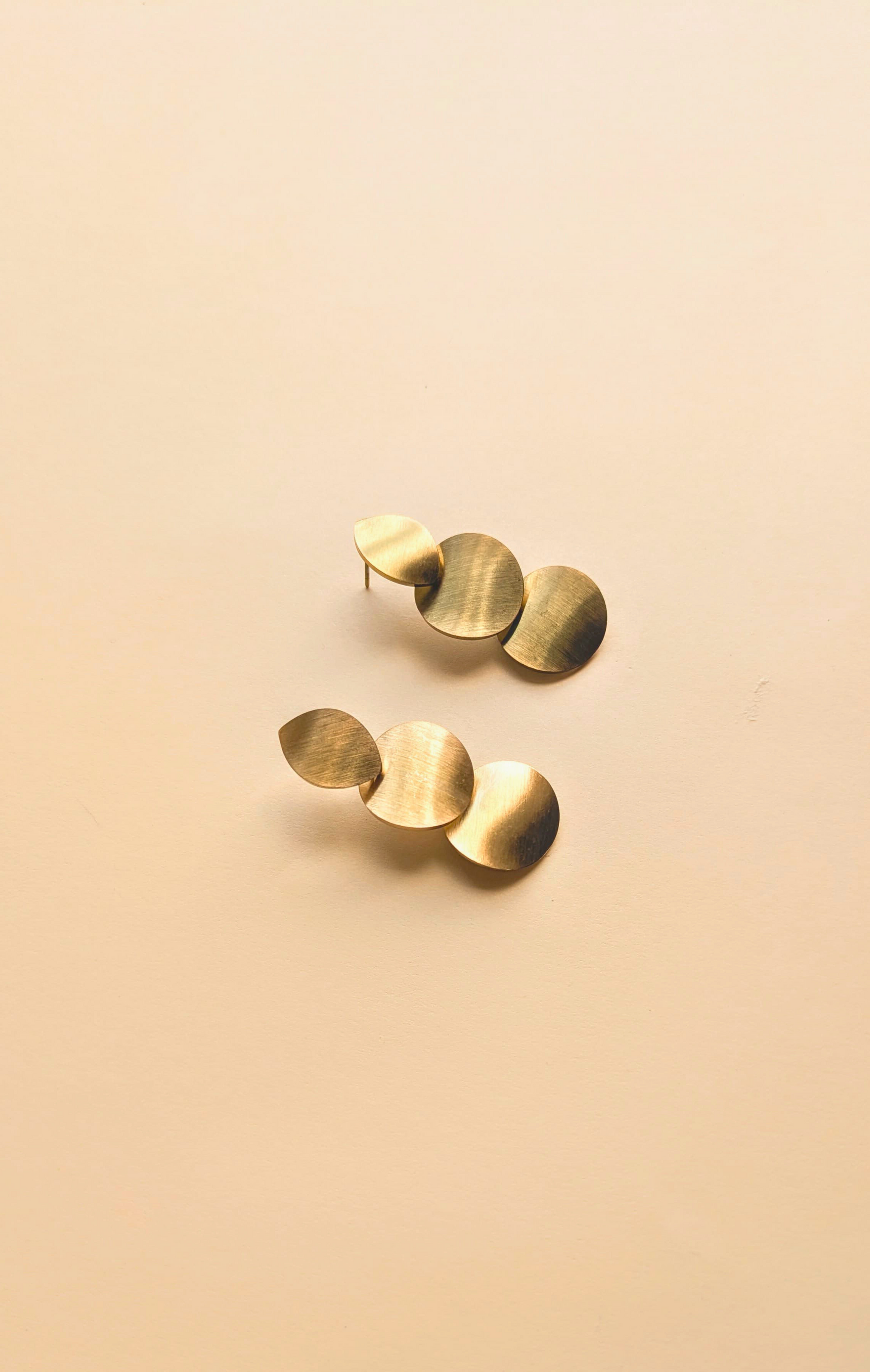 Tanara Luna Cascade Studs- Anti Tarnish