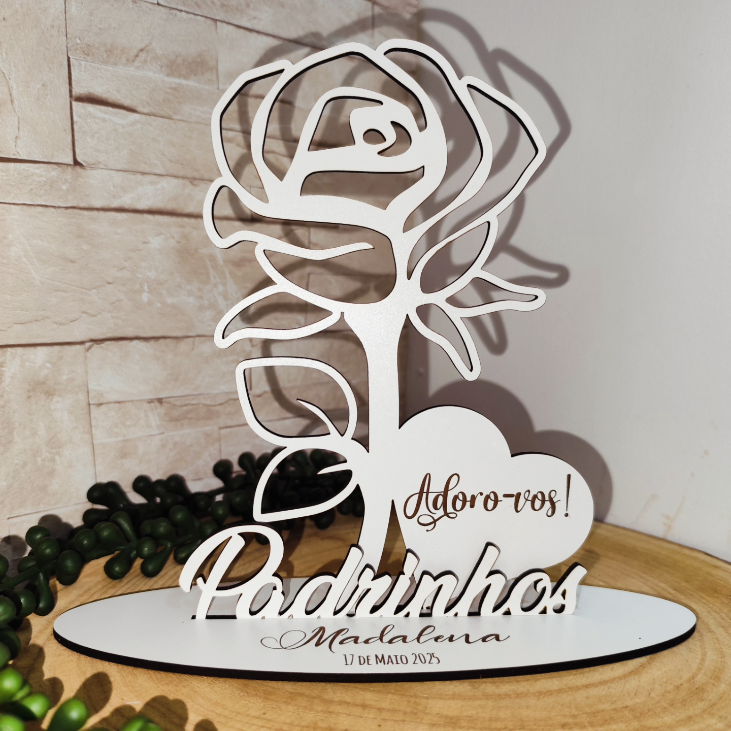 Rosa padrinhos 
