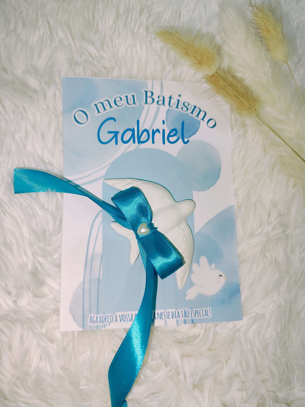Miniatura: Andorinha em gesso perfumado 