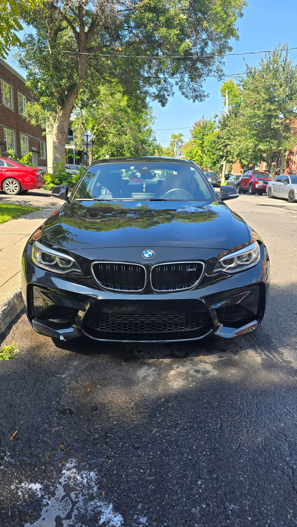 BMW M2 - Suppression PPF et pose de céramique - Montréal - MCY auto detailing