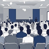 adults at a lecture