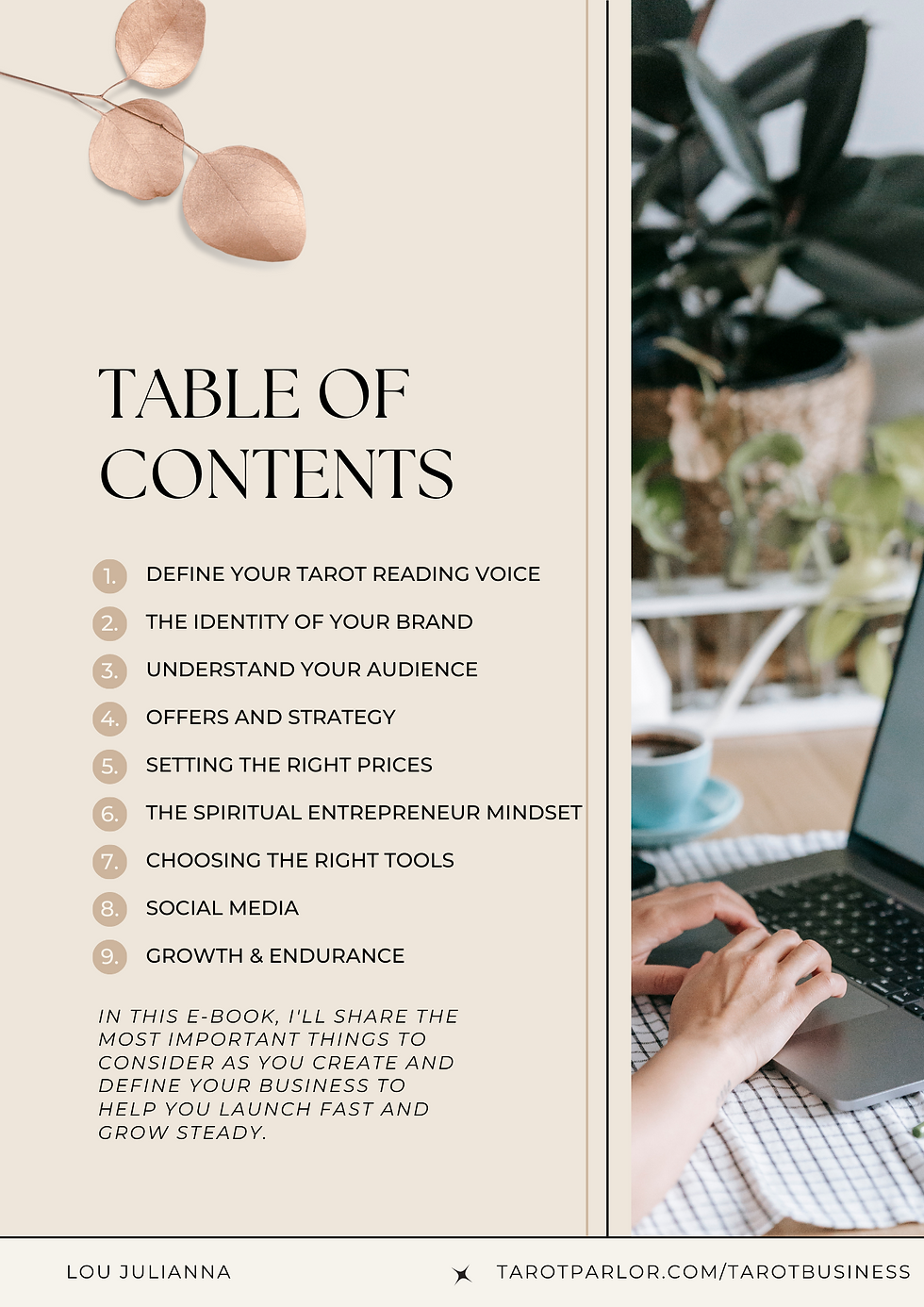 Thumbnail: How to Start & Grow Your Tarot Business eBook