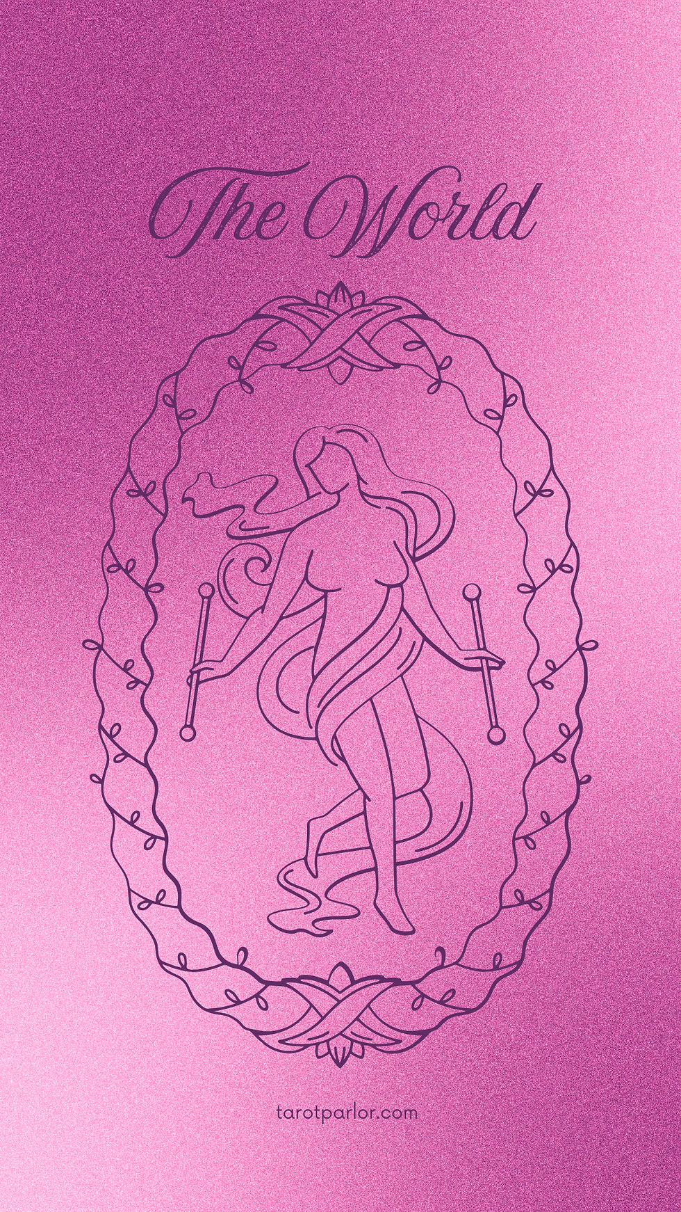 New Year Manifesting Tarot - The World to manifest the right people