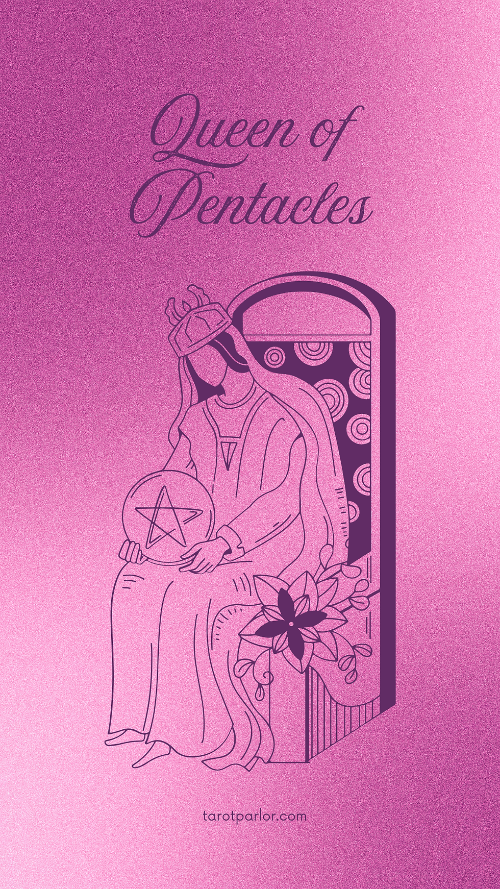 New Year Manifesting Tarot - Queen of Pentacles to manifest more money