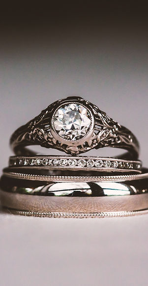 Silver Ring Stack