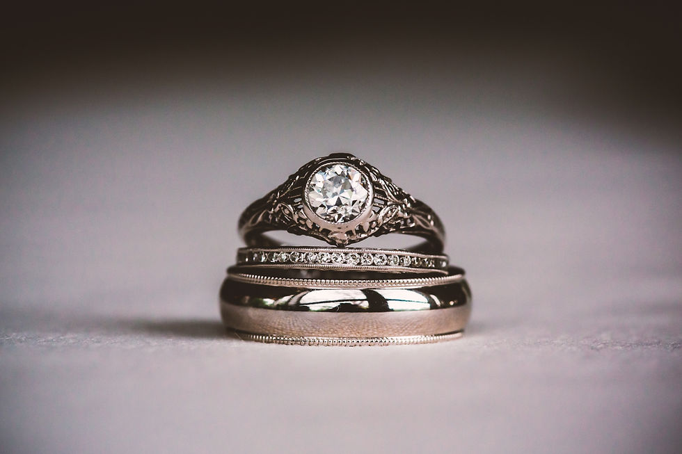 Stacked Wedding Rings