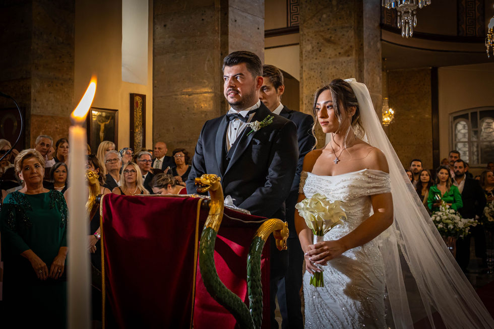 Greek Wedding at Hagia Triada Greek Orthodox Church in Kadikoy