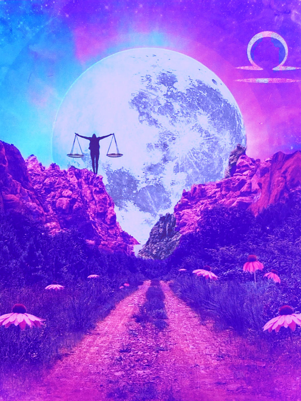 Luna piena in Bilancia