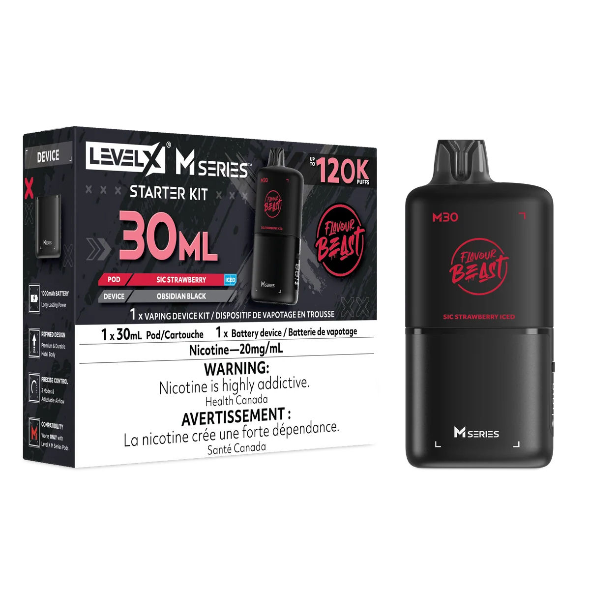 Level X M Series Starter Kit - Sic Strawberry