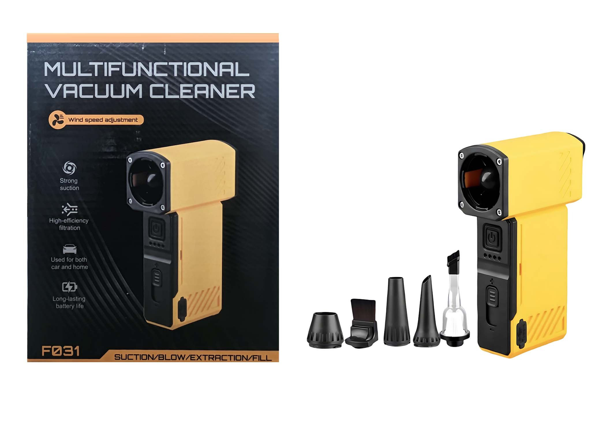 F031 Dual-Function Blower & Vacuum