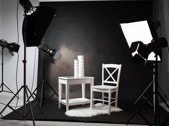 Fotoshooting mit Produkten