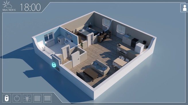 Smart Home & Grauer Star