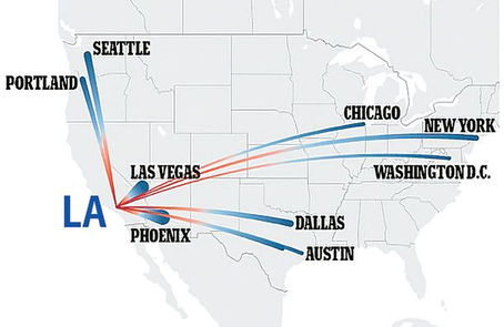 "LA 떠나고 싶다" 크게 늘어