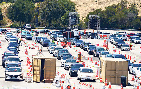 코로나 전국 확진 급증… 2차 팬데믹 비상