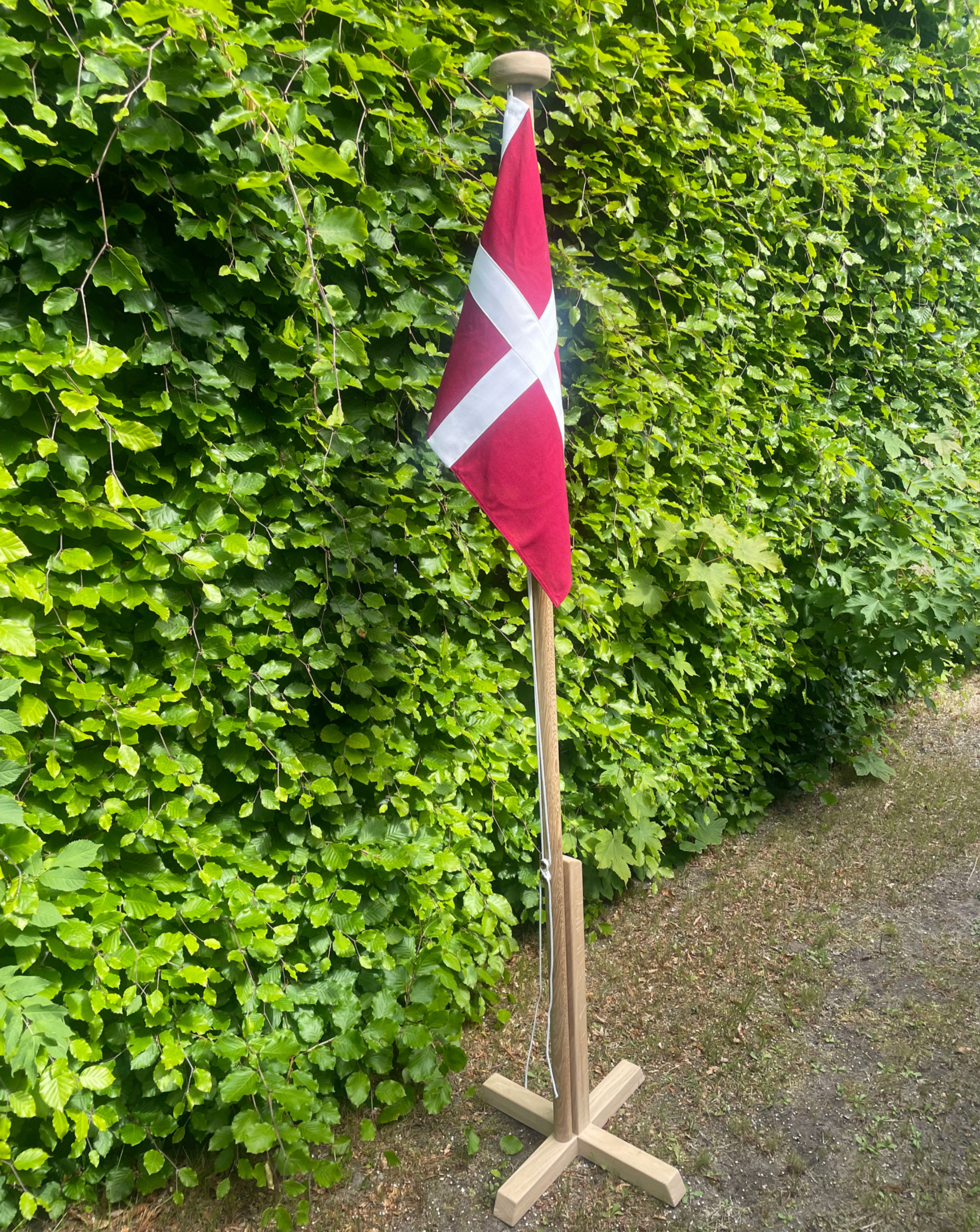 Flagstang med flag