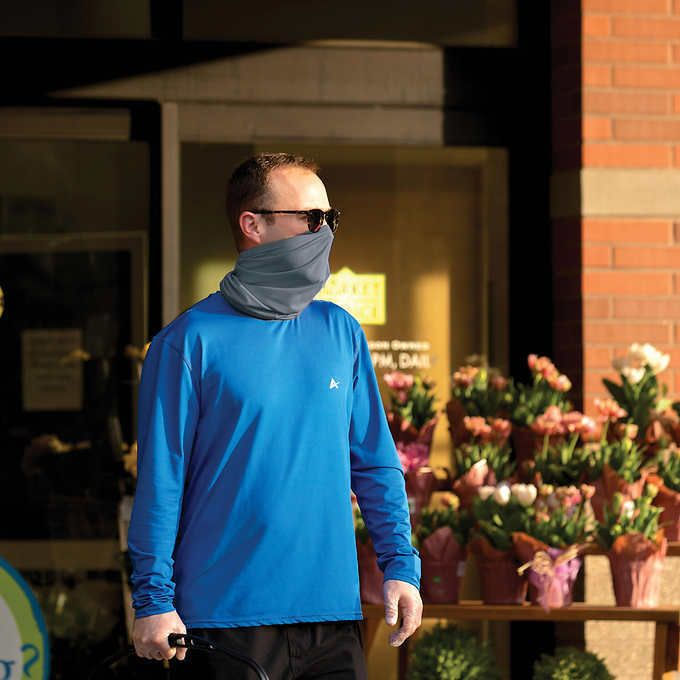 Thumbnail: Arctic Cool Multifunctional Cooling Face Cover Gaiter UV UPF 50+ Protection 3pk