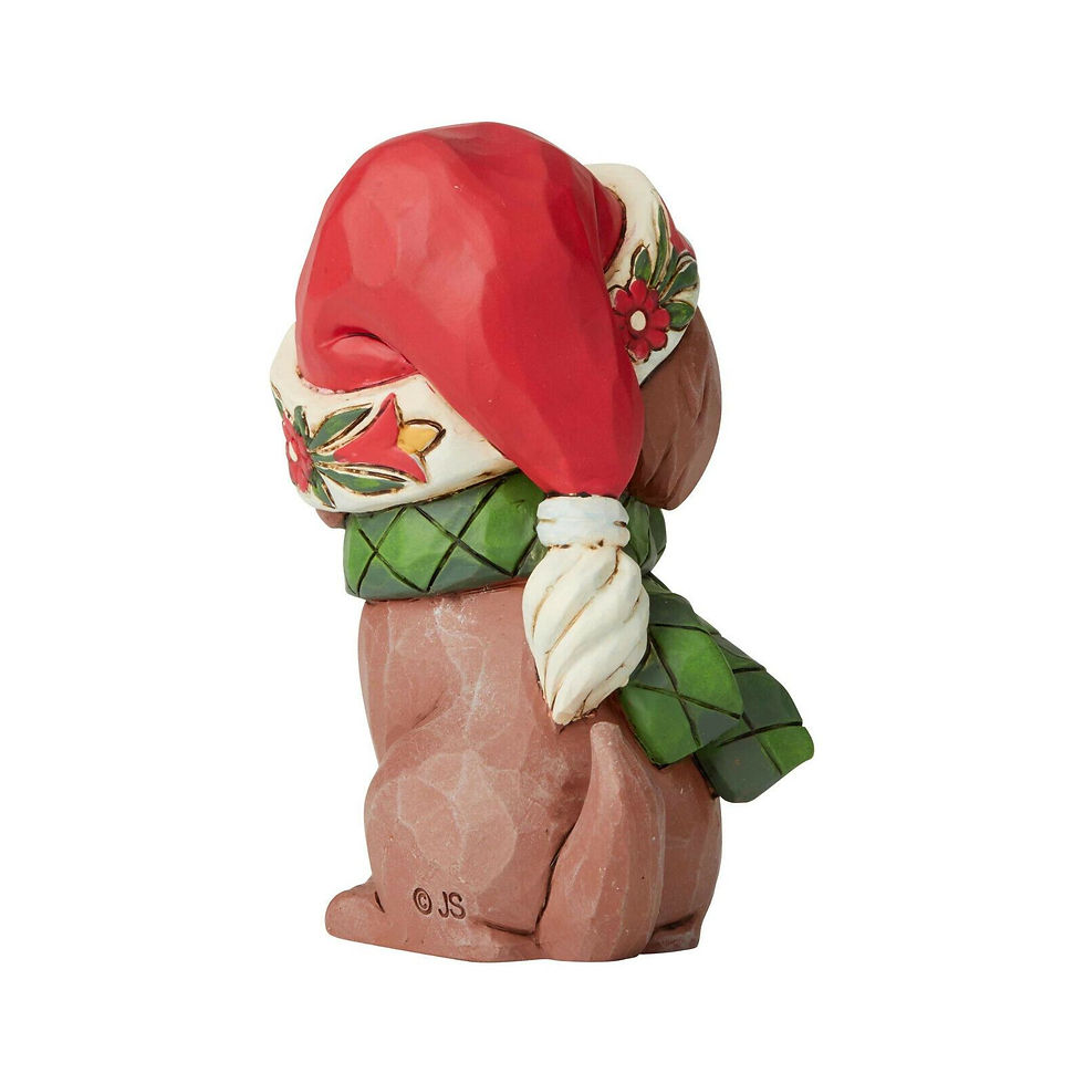 Thumbnail: Jim Shore Heartwood Creek Miniature Christmas Puppy Figurine ~ 6004296