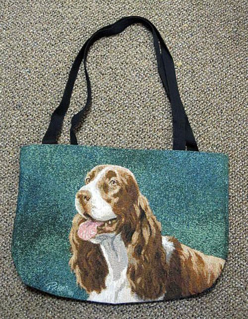 Springer Spaniel Tapestry Tote Bag
