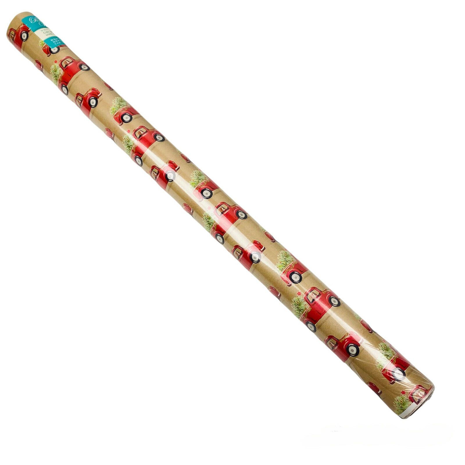 The Pioneer Woman Christmas Charlie in Red Truck 80 Sq Ft Premium Gift Wrap