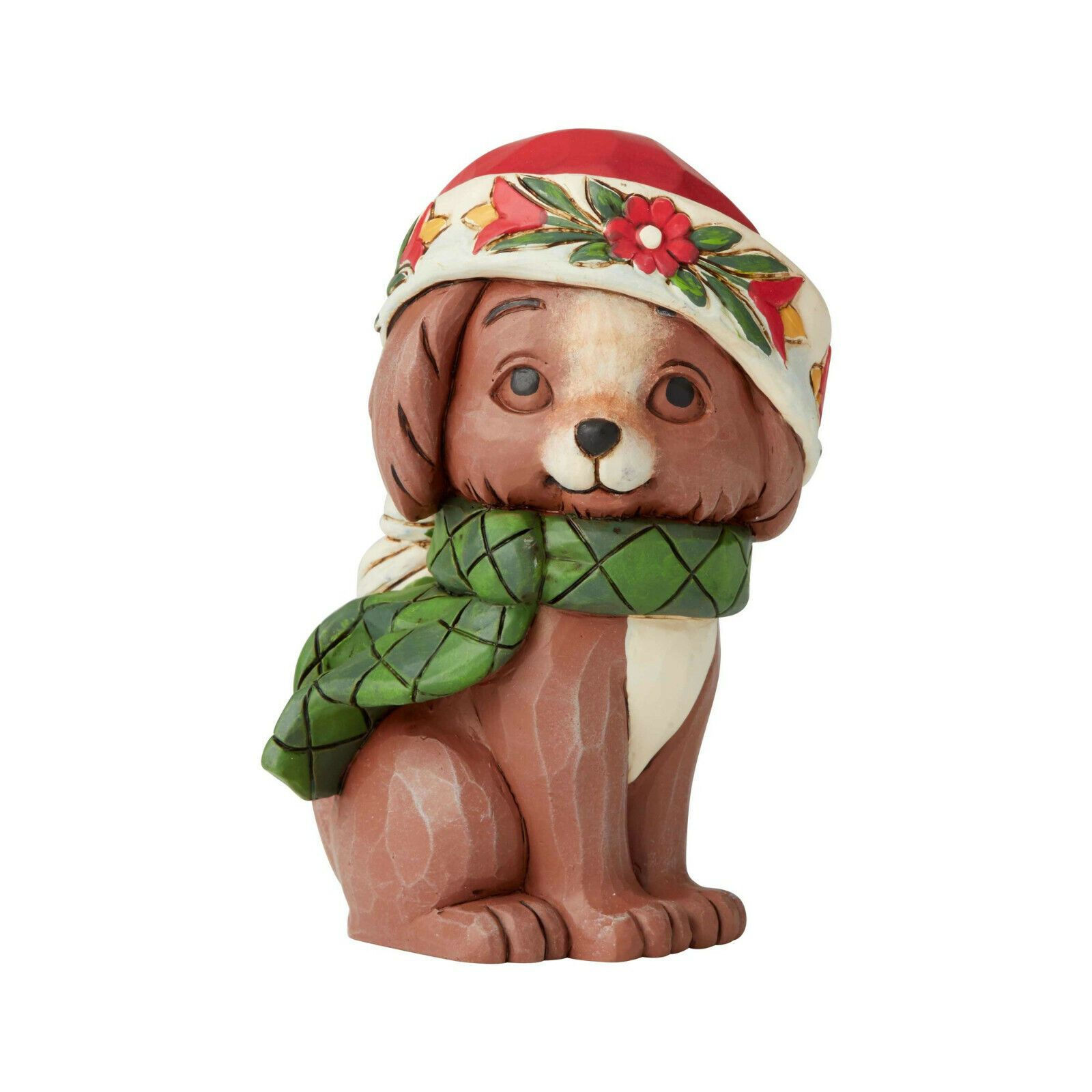 Jim Shore Heartwood Creek Miniature Christmas Puppy Figurine ~ 6004296