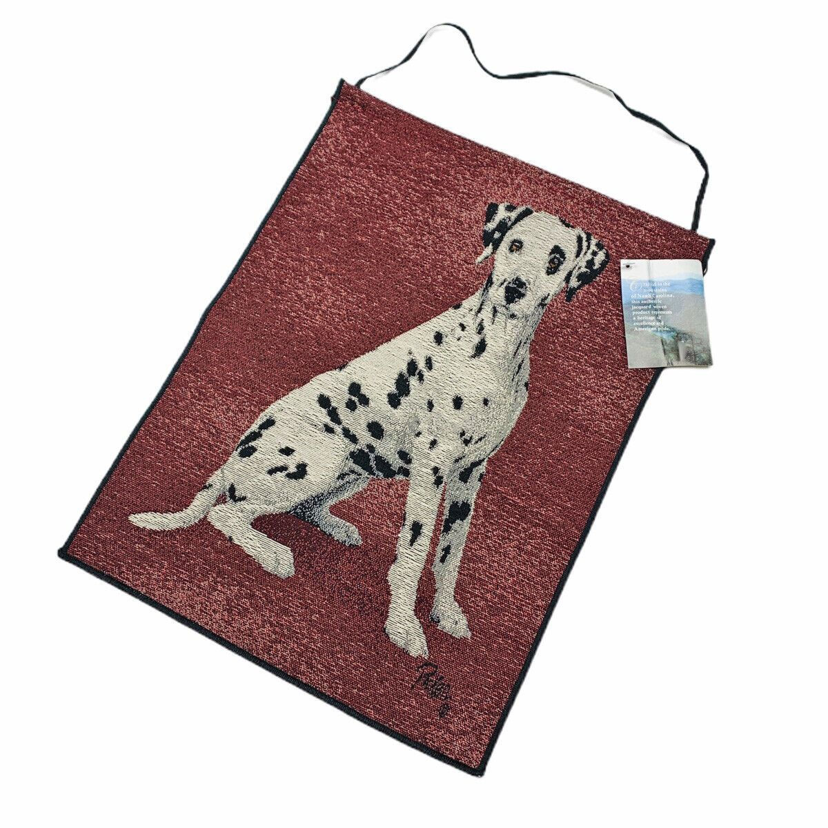 Dalmation Tapestry Bannerette Wall Hanging ~ Artist, Linda Picken