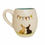 Thumbnail: Rae Dunn Artisan Collection Magenta Easter Bunny Rabbits Ceramic Coffee Mug