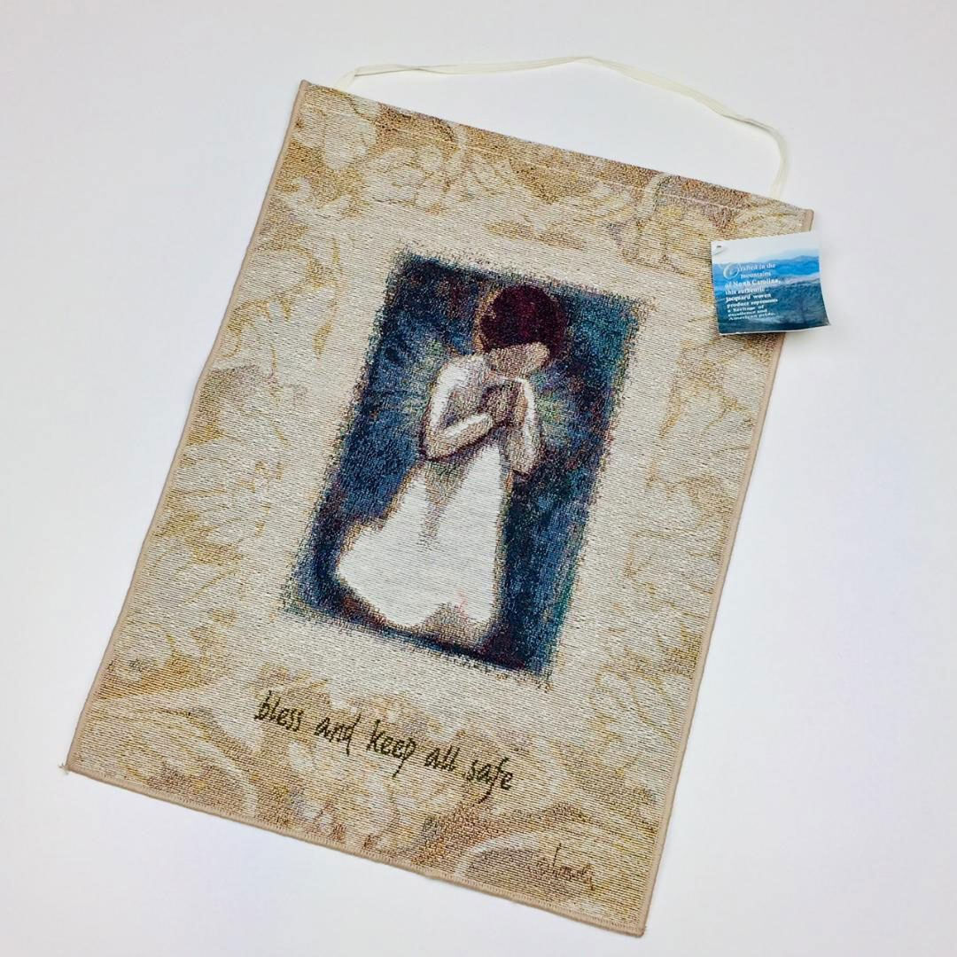 Willow Tree Classic Angel Bless Keep All Safe Tapestry Bannerette Wall Hanging