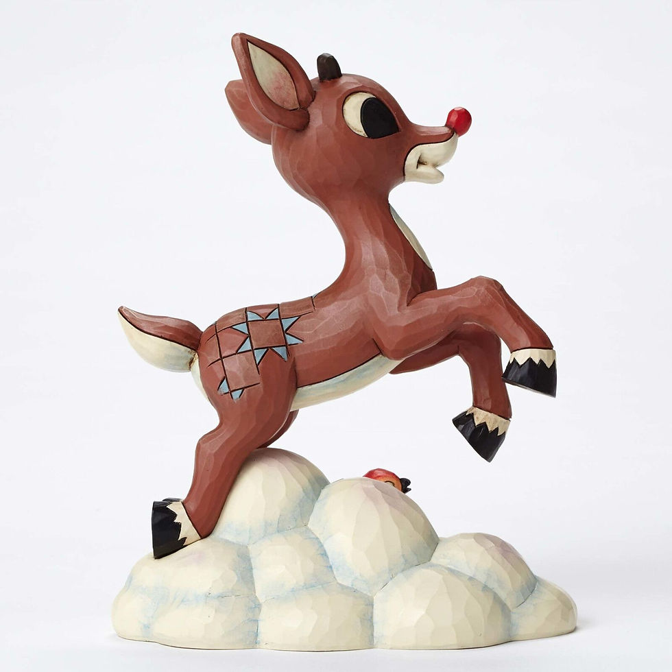Thumbnail: Jim Shore Rudolph Traditions ~ Flying Rudolph Figurine ~ 4053074
