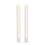 Thumbnail: Luminara® Flameless Candles - Unscented Wax-Dipped Taper - Ivory - 8 in - 2 pc