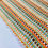 Thumbnail: Beachcomber Seafoam Green Peach Coral Chindi Style Cotton 36" Table Runner