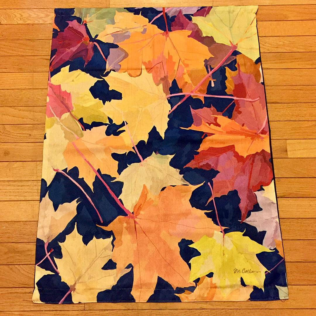Autumn Leaves Fall Colors Wall Hanging ~ Artist, Martha Collins