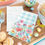 Thumbnail: Pioneer Woman Easter Spring Flowers Blue Gingham 24 2 Ply Paper Guest Napkins