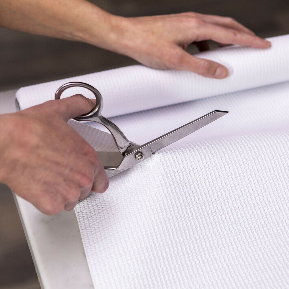 Thumbnail: EasyLiner DuckBrand Smooth Top Gray Non-Adhesive Drawer Shelf Liner 20" x 6'