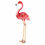 Thumbnail: Evergreen Pink Flamingo Pair Metal Crafted Flamboyant Pink Color 35" Height