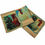 Thumbnail: Belle Plume Roosters Rooster Collage 36" Tapestry Table Runner