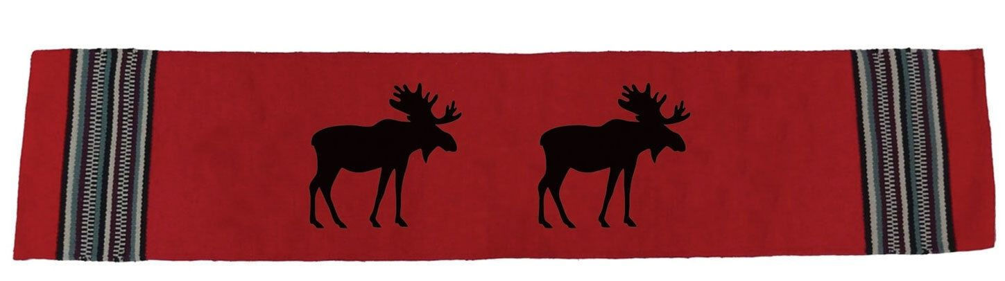 Virah Bella® "Red Moose" Lodge Table Runner