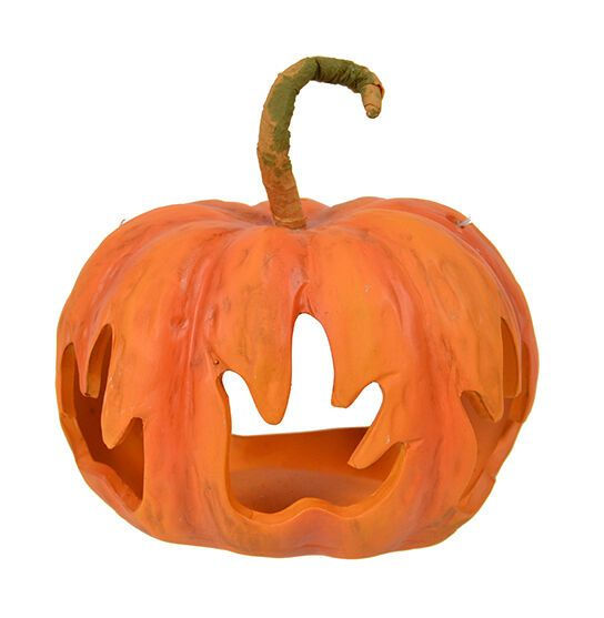 Flame 5.5" x 3.75" Halloween Pumpkin Lantern