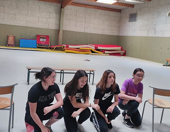 Répétition spectacle collège