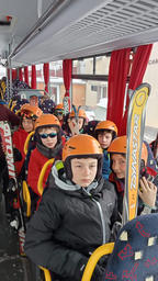 Sortie au ski classe CM2 ecole privée Saint Valérien Tournus 71