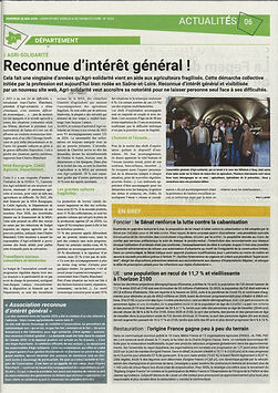association Agrisolidarité Saône et Loire