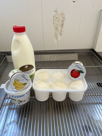 produits laitiers production GAEC élevage galoche magasin producteurs Châtenoy le royal 71