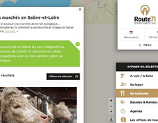 les marchés de saone et loire commune de vers 71