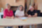 La signature de la Charte a eu lieu lundi soir à la mairie de Saint-Sernin du bois.