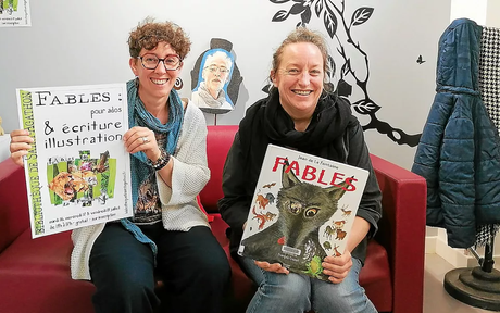 À Saint-Agathon, des ateliers pour apprendre à écrire et illustrer des fables de La Fontaine, Le 11 juillet 2024 à 14h29.