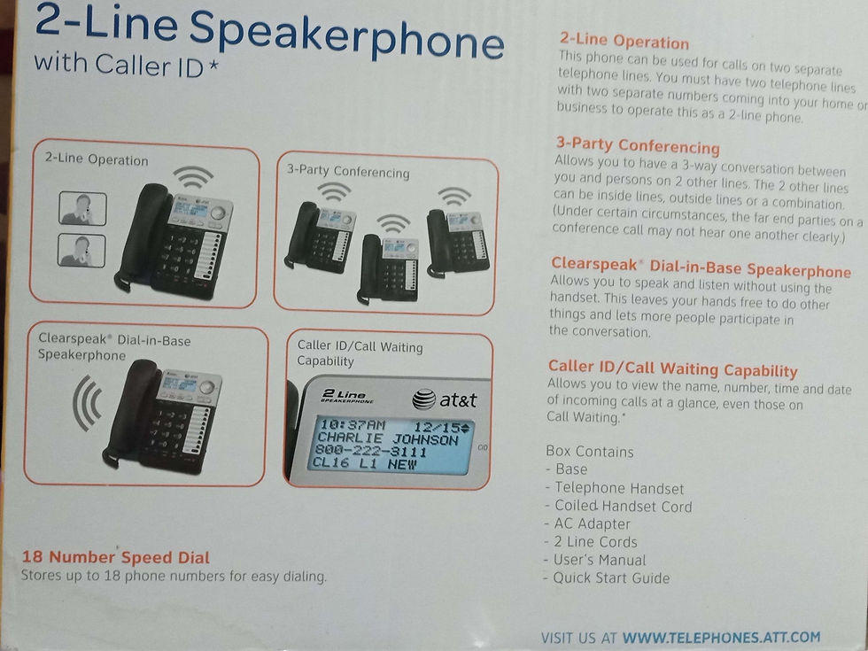 AT&T Line Speakerphone