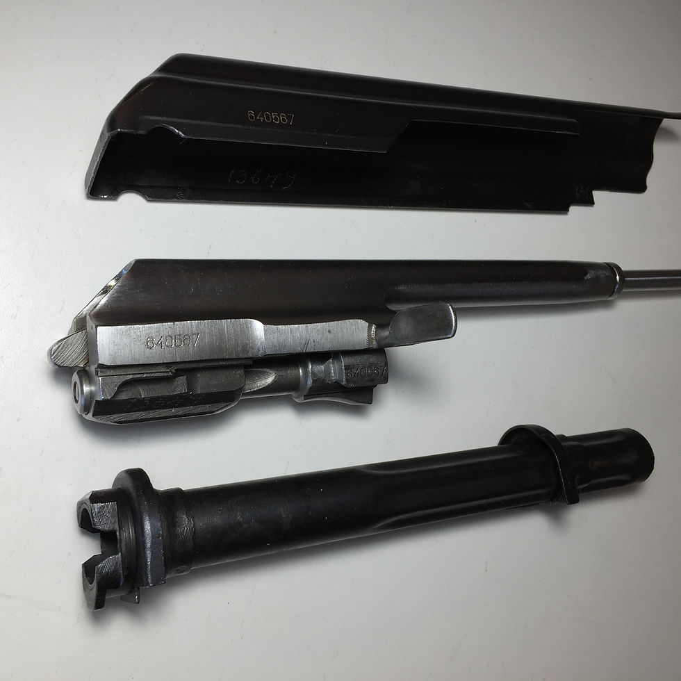 Thumbnail: YUGO STAMPED M70 MATCHING BCG, Dust Cover & Gas Tube Combo